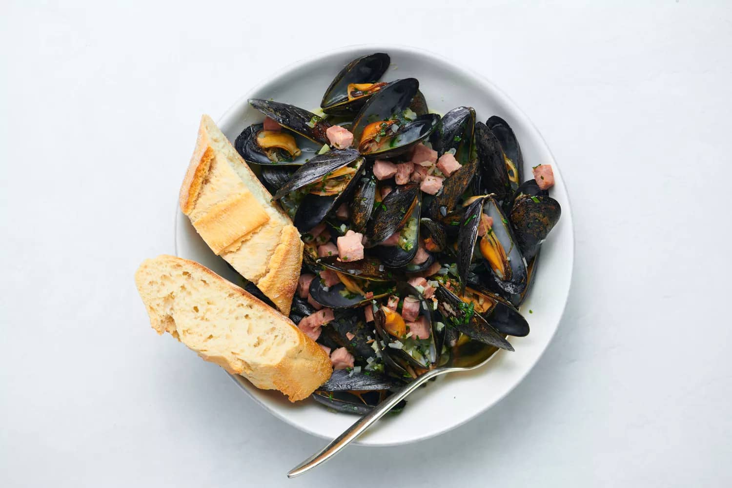 belgian beer steamed mussels