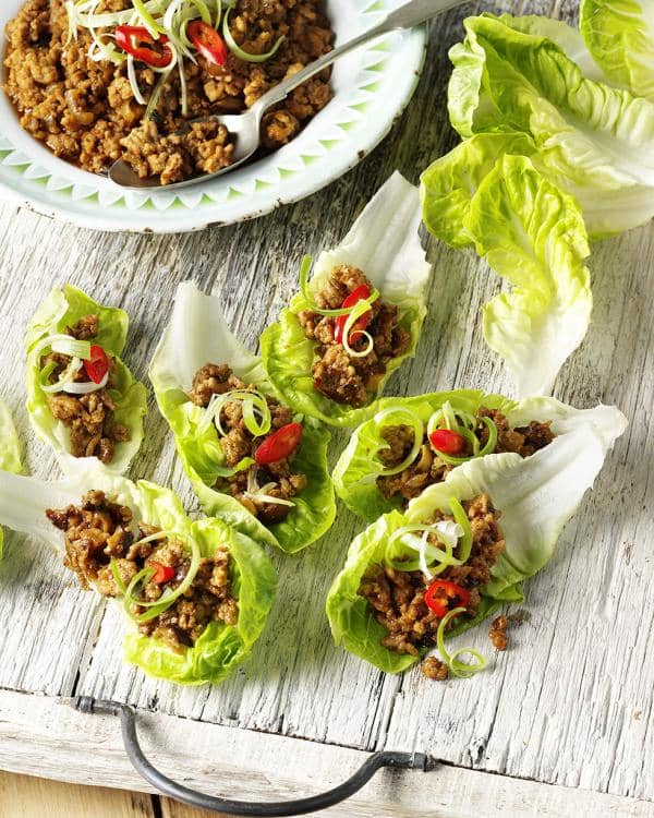 pork lettuce wraps